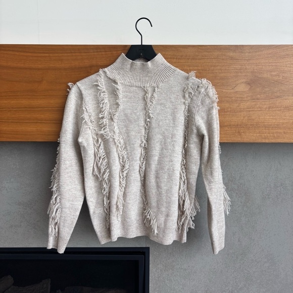 One Grey Day Sweaters - One Grey Day Turtleneck Sweater, Size XS